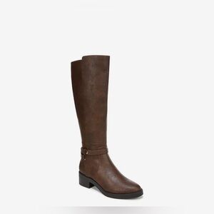 LifeStride Brown Knee High Boots NWOT- WIDE width